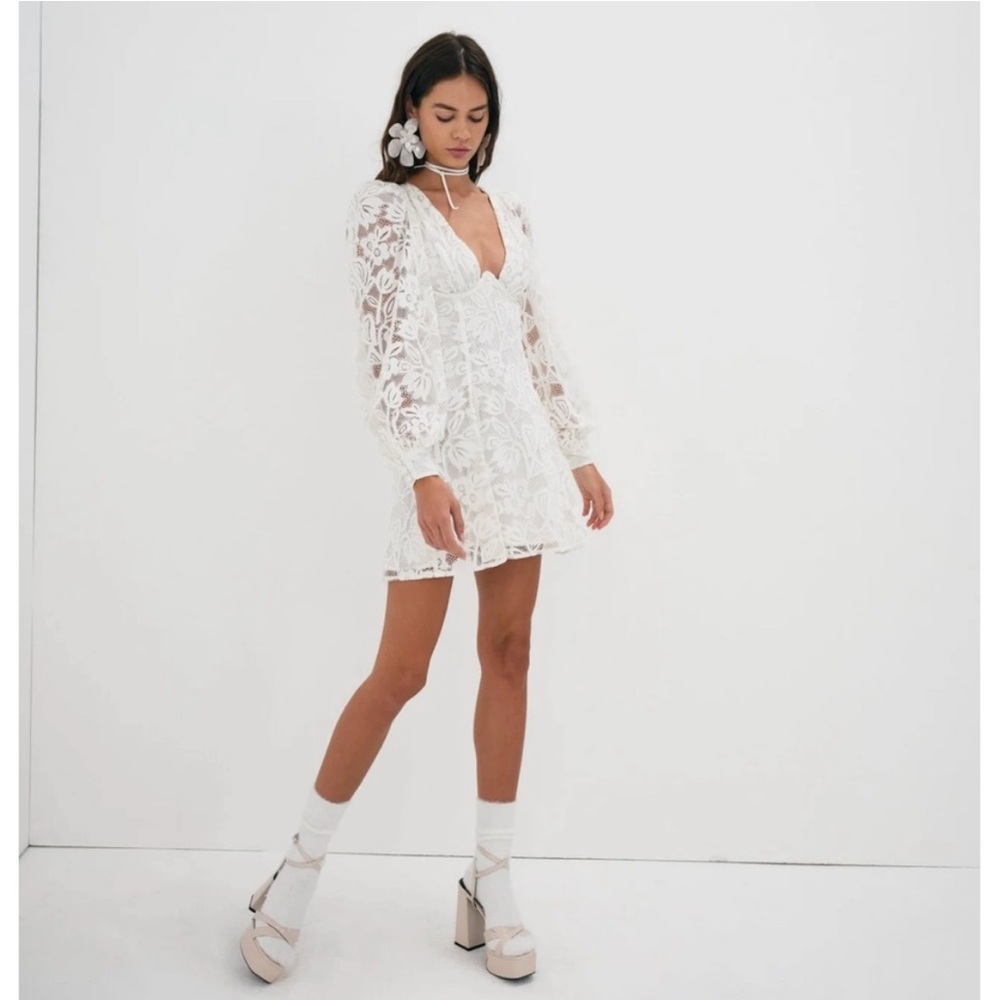 For Love & Lemons Maureen Mini Dress
